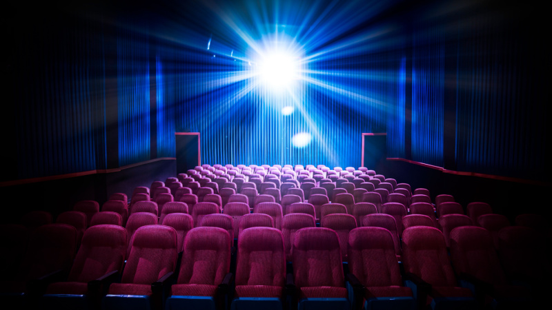 Sala cinema vuota